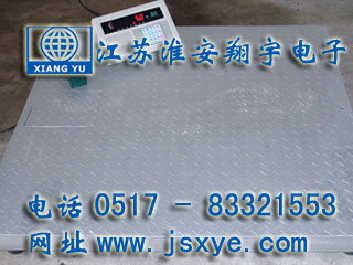貝克鋁熱傳輸電子地磅 -  江蘇淮安翔宇電子地磅汽車(chē)衡廠家案例