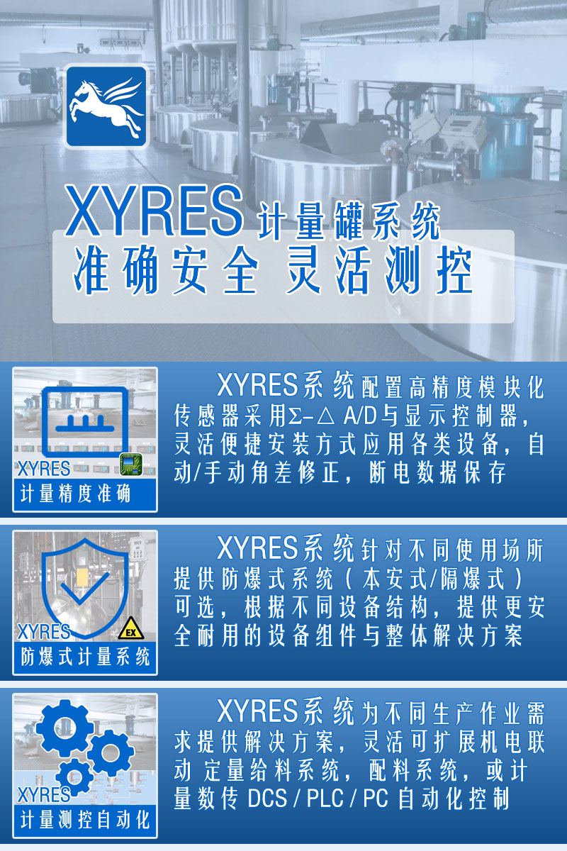 XYRES電子計量罐系統(tǒng)應(yīng)用與行業(yè)方案